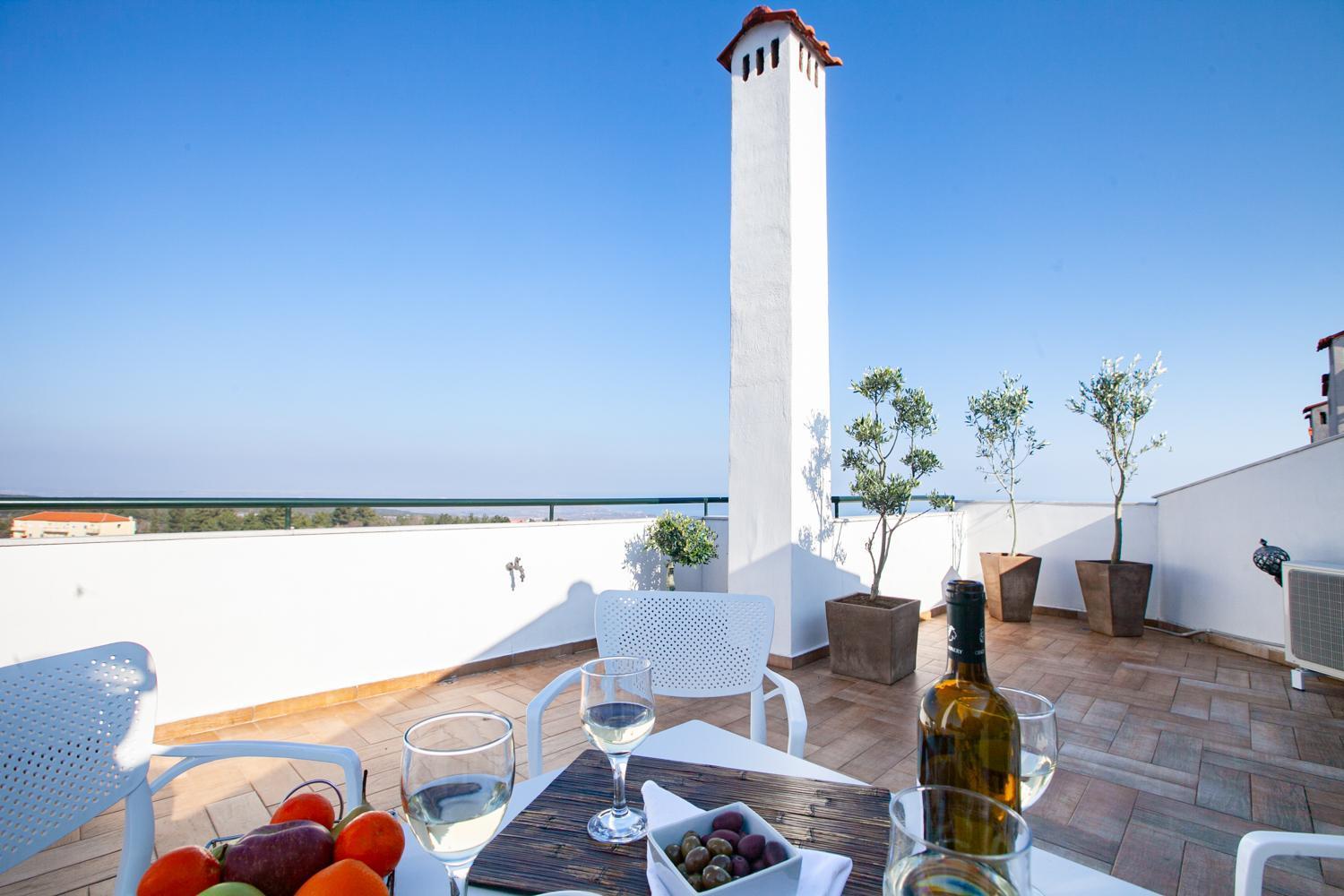 Rodon Apartment With Great View, Sauna And Jacuzzi Litóchoron Buitenkant foto