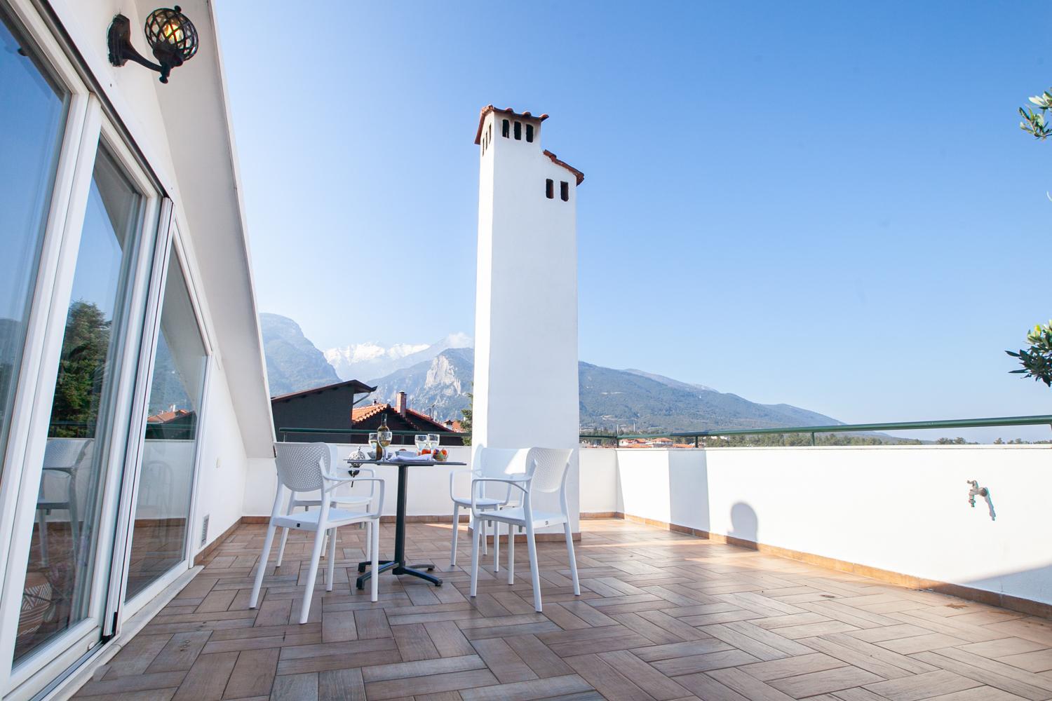 Rodon Apartment With Great View, Sauna And Jacuzzi Litóchoron Buitenkant foto