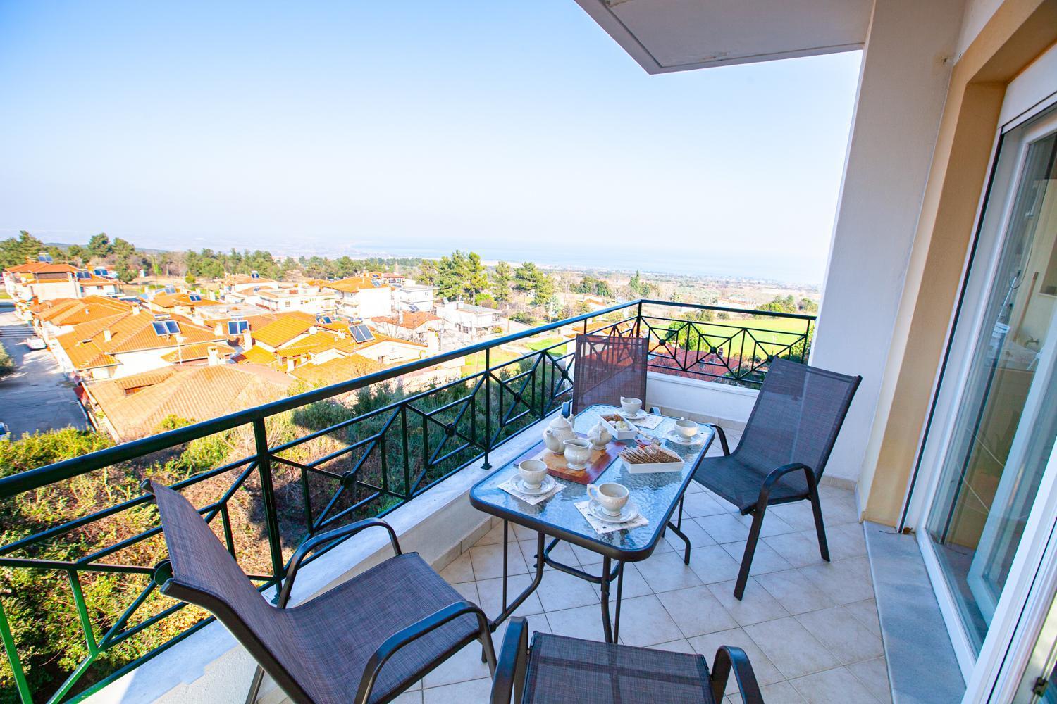 Rodon Apartment With Great View, Sauna And Jacuzzi Litóchoron Buitenkant foto